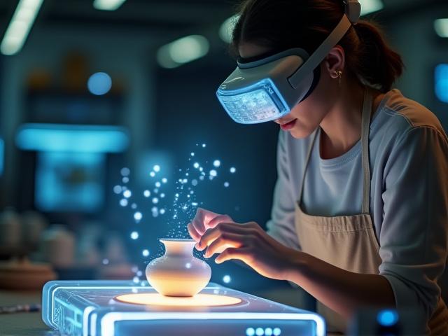 VR-Integration für einen virtuellen Keramik-Workshop